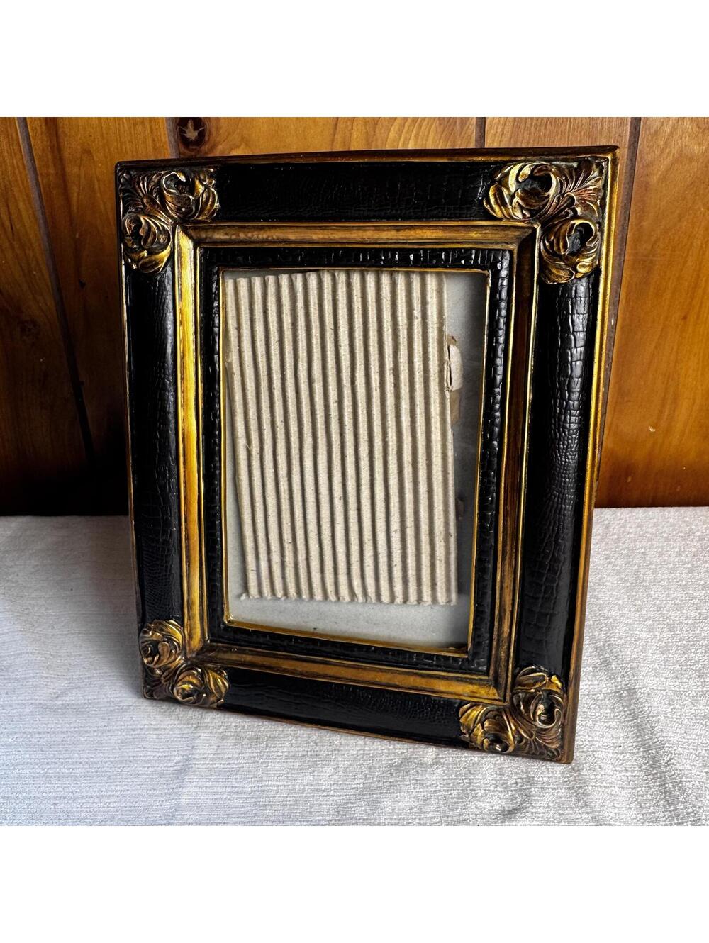 Vintage Martin Aborn Picture Frame Set 5x7 & 8x10 Ornate Gold Bronze - Picture 2 of 11